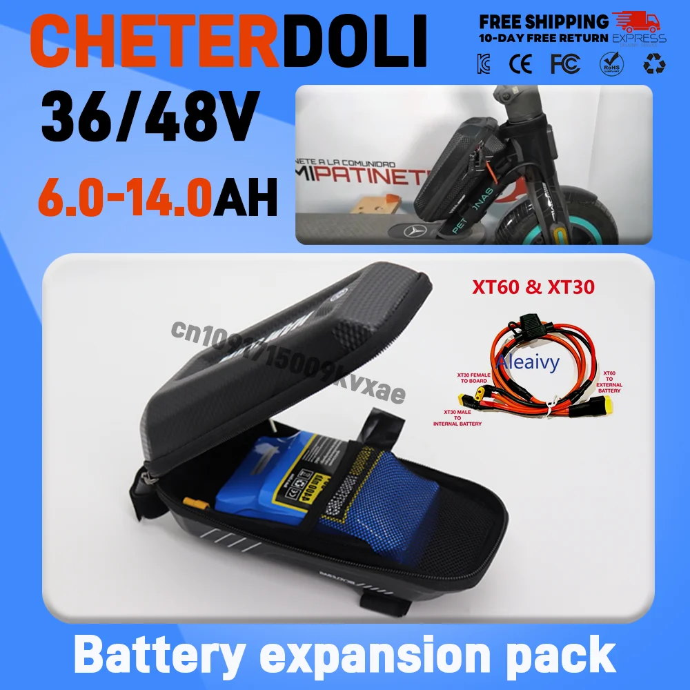 60V 50Ah Electric Scooter Battery - 36/48V バッテリー 4.4Ah 6.8Ah 48V 6Ah