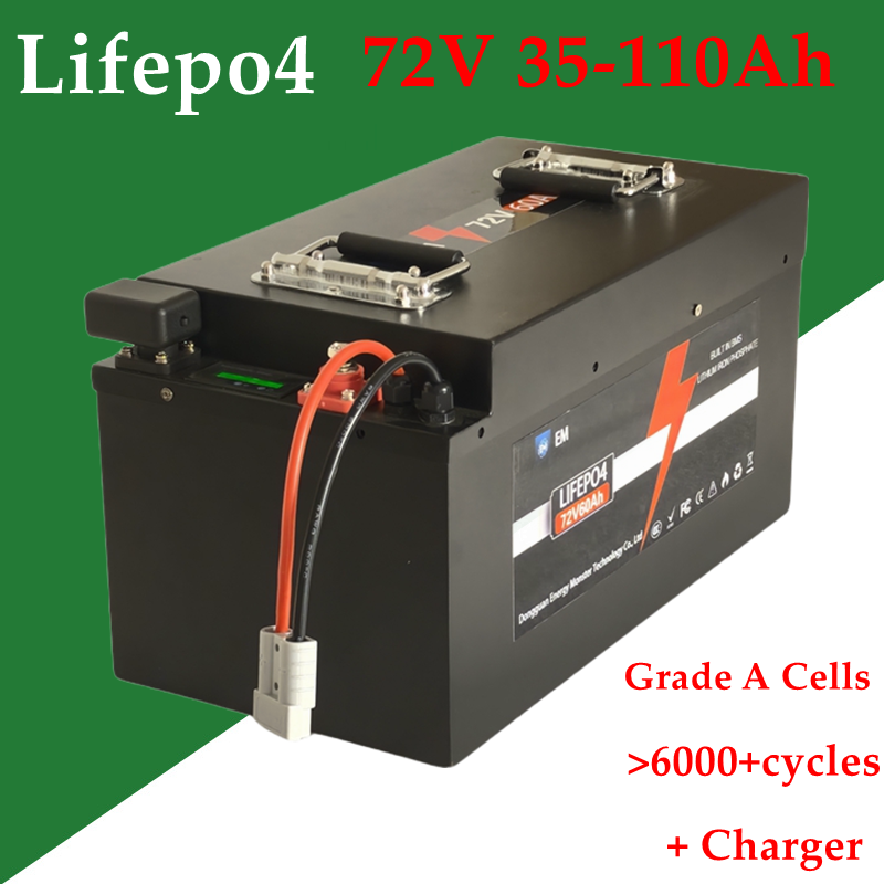 72V 40Ah Lifepo4 Battery Pack - 72V 35Ah リチウムバッテリー 40Ah 50Ah 60Ah