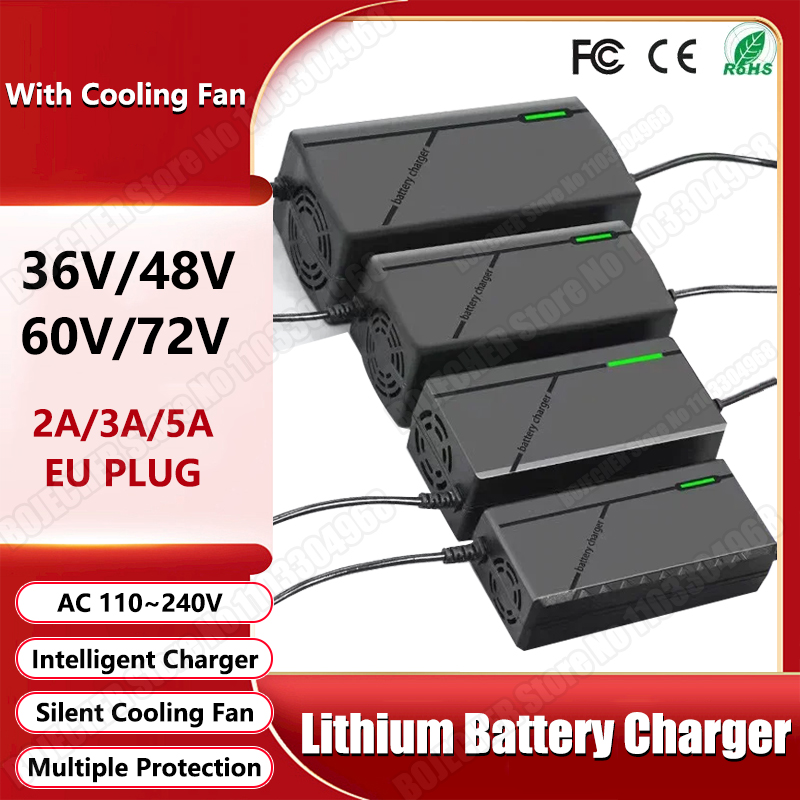 84V 20A Smart Charger - 36V 48V 60V 72V 充電器 2A