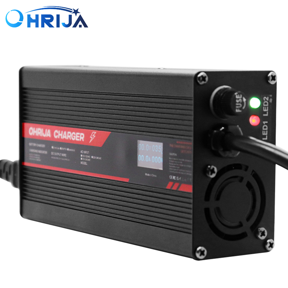 84V 20A Smart Charger - OHRIJA 67.2V 5A リチウムイオン充電器 スマートアルミニウムシェルは 16S