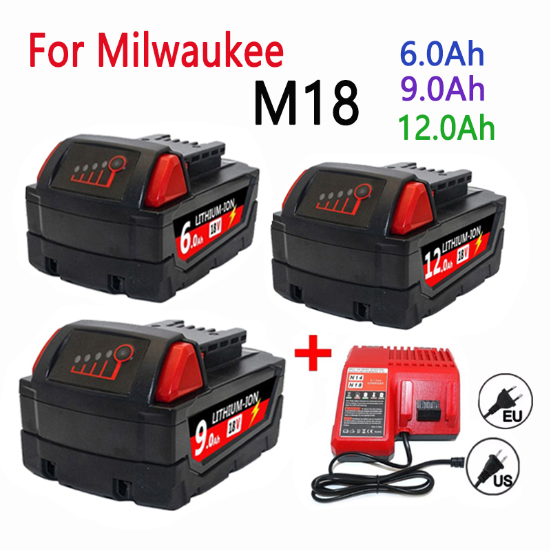 60V 50Ah Electric Scooter Battery - 6.0Ah/9.0Ah/12.0Ah ミルウォーキー M18 18V 交換用 ミルウォーキー