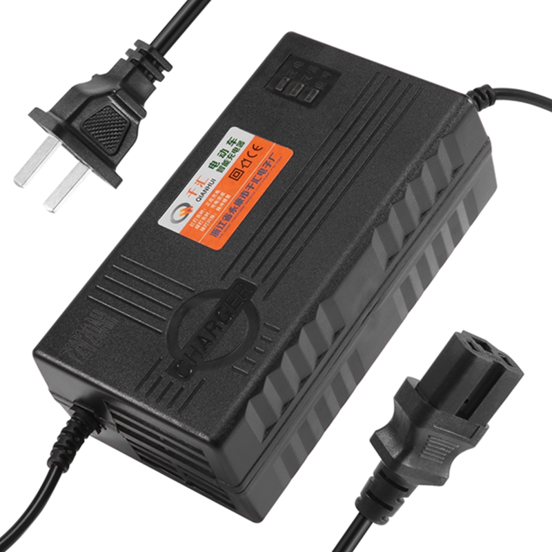 84V 20A Smart Charger - T82C ホットセール-72V 20AH オートバイバッテリー充電器 6 LED