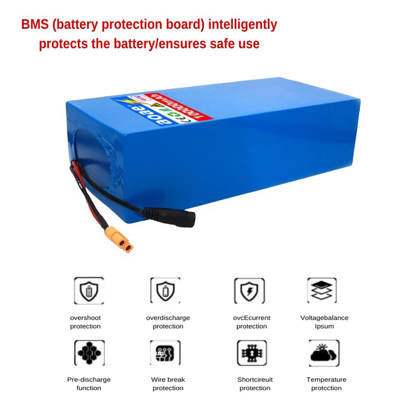 100%18650オリジナル 48V 100Ah 13s6p - 60V 50Ah Electric Scooter Battery のレビューと価格