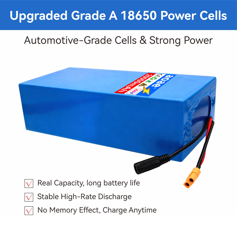 48V電動スクーターバッテリー 13S6P 20Ah 186 - 60V 50Ah Electric Scooter Battery のレビューと価格