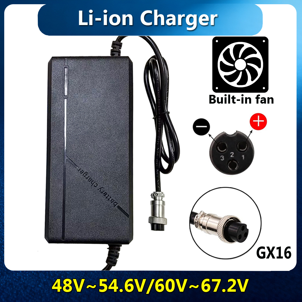 54.6V 67.2V リチウムイオン充電器 リチウムバッテ - 84V 20A Smart Charger のレビューと価格