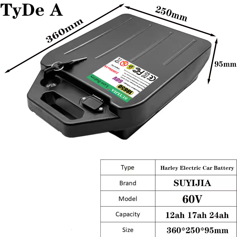 HarleyBatteryCitycocoElectricB - 60V 50Ah Electric Scooter Battery のレビューと価格