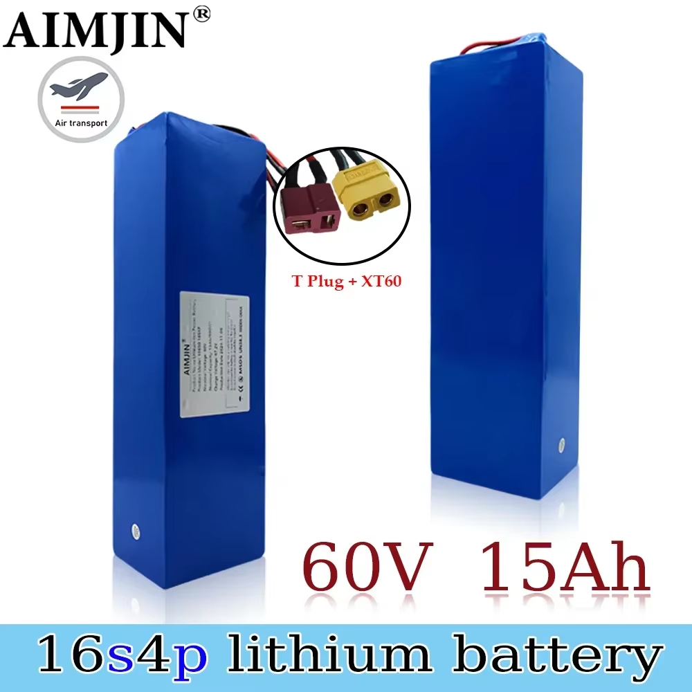 60V 15Ah バッテリー 16S4P 15000mAh  - 60V 50Ah Electric Scooter Battery のレビューと価格