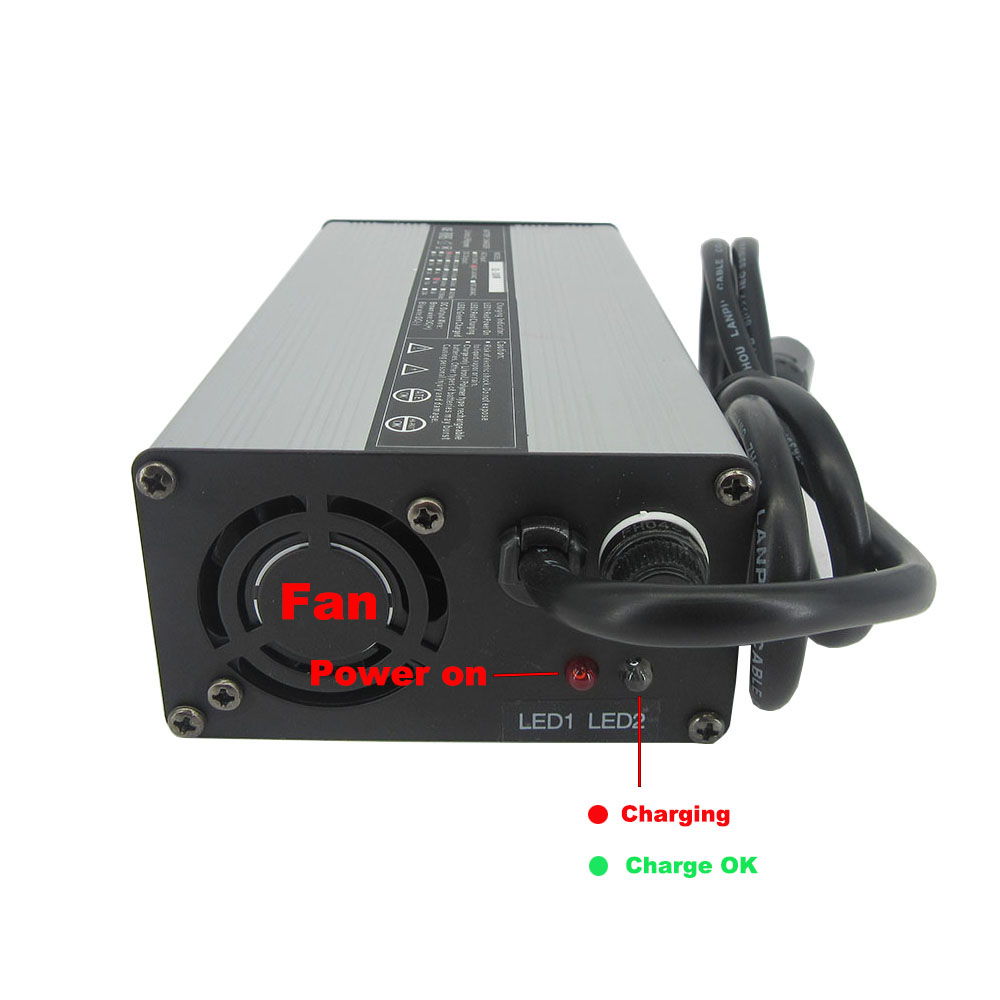 72V 4A 5A 10A リチウムスマート充電器 20S  - 84V 20A Smart Charger のレビューと価格